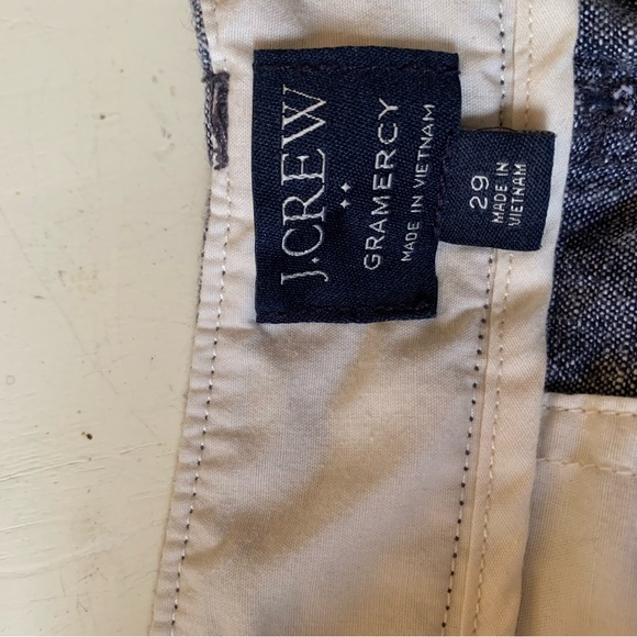 J. CREW | Linen 9" Shorts blue gray - Picture 6 of 6